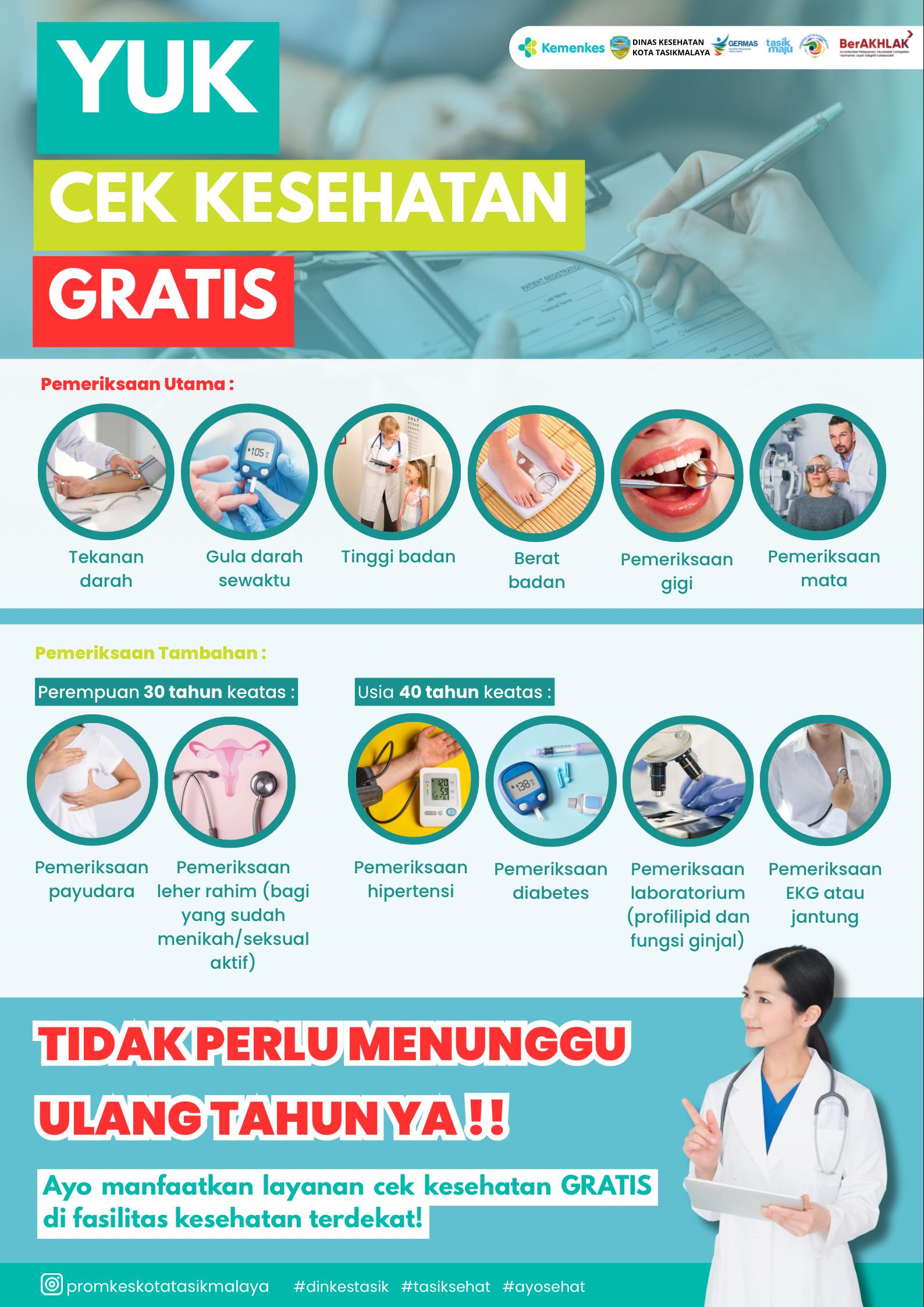 Cek Kesehatan Gratis